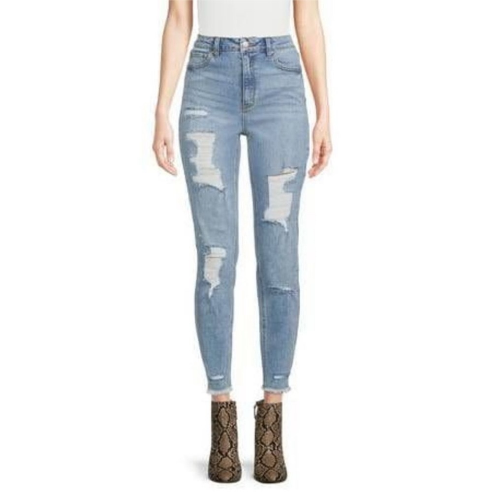 Tinseltown Destroyed Skinny Jeans